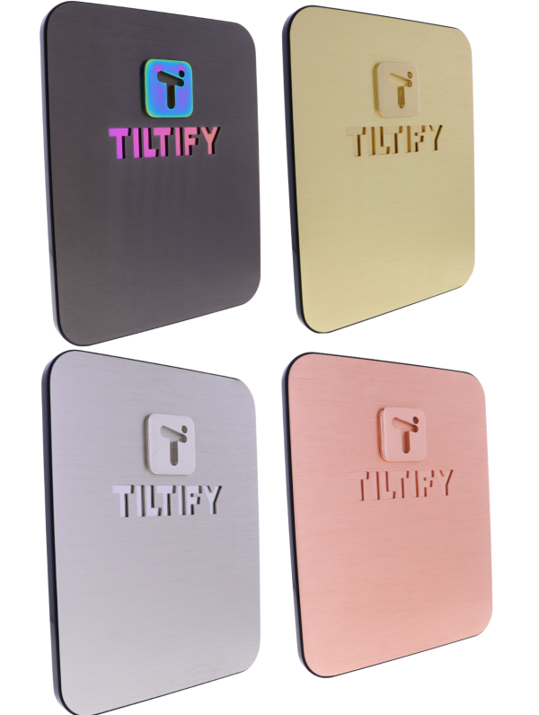 Plaques unlocked for fundraising over $1,000,000 on Tiltify